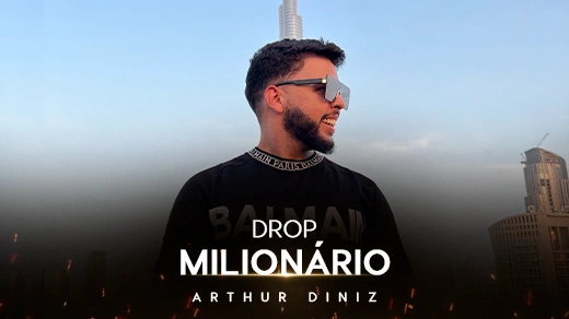 Drop Milionário do Arthur Diniz. Melhores cursos de dropshipping.