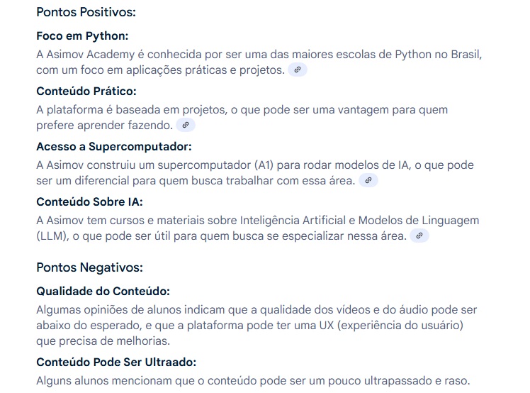 Asimov Academy - Supostas críticas.
