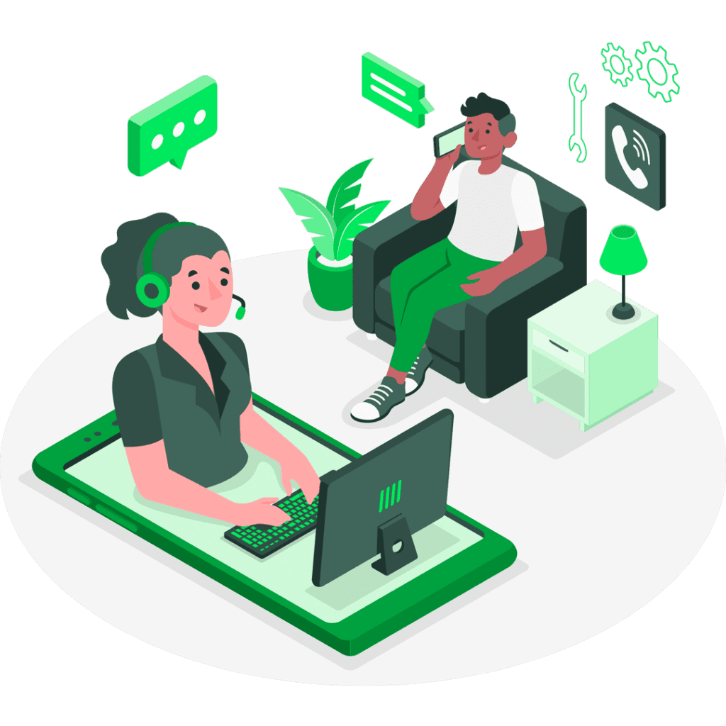 Multiatendentes do Mult Hub.