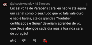 Depoimento de alunos do Curso Youtube Sem Mimimi