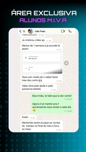 Resultados do M.I.V.A (Máquina Inteligente De Vendas Automáticas).