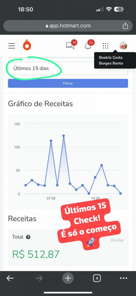 Resultados de alunos Fórmula Google Ads - FGA.