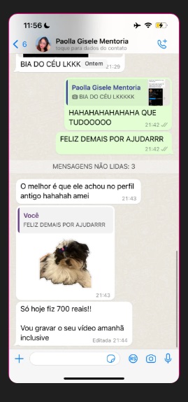 Resultados de alunas do Curso Profissão UGC.