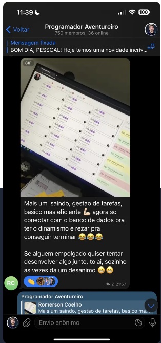 Depoimentos de alunos do Flet 360.