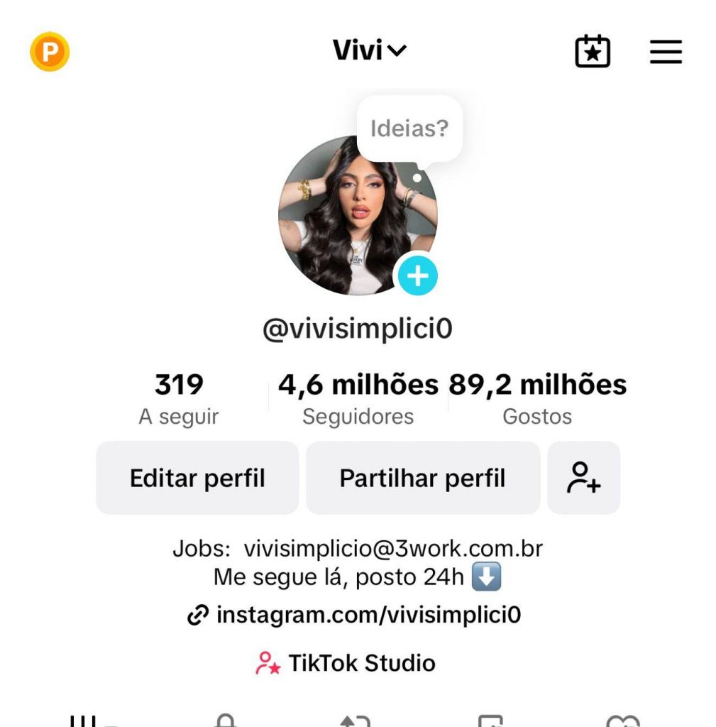 Resultados da autora de O Poder Da Influência Vivi Simplicio.