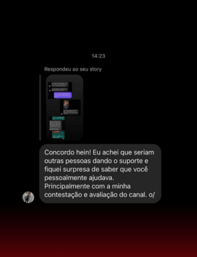 Resultados de alunos Influencer Milionário Legacy.