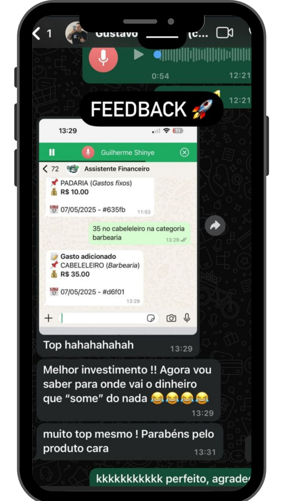 Relatos sobre a Adap Financeira.