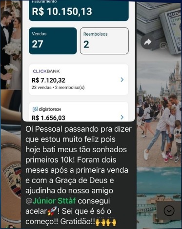 Resultados Mentoria Vision Ads.