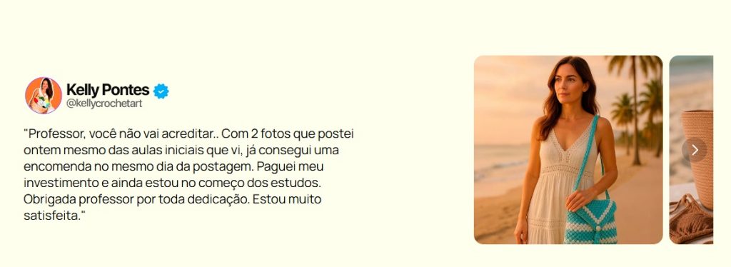 CreativeLab.AI Depoimentos de clientes.